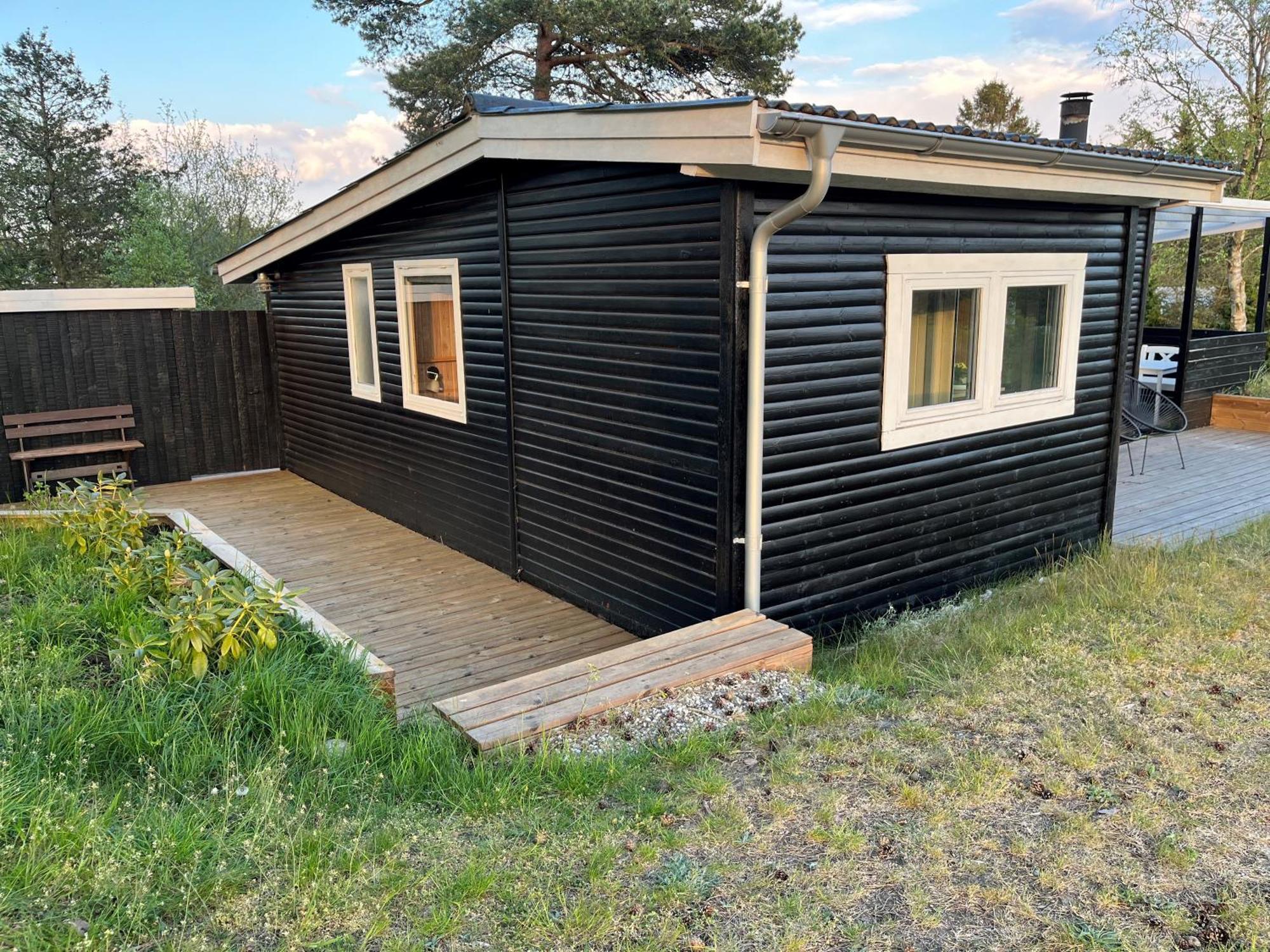 Hyggeligt Sommerhus I Ebeltoft, Taet Pa Strand Og Skov. Exterior foto